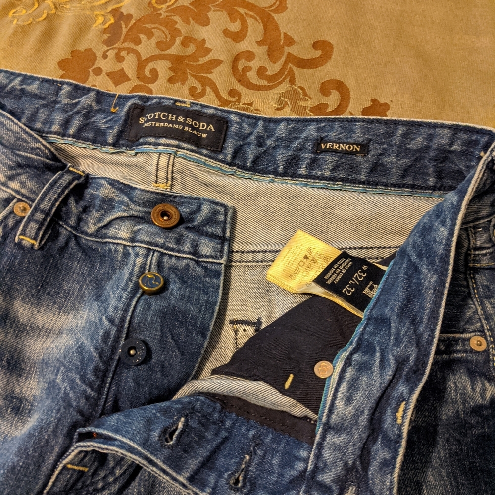 Scotch & Soda Mens Vernon Jeans | Size 32 x 32